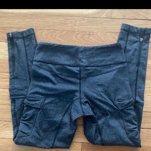Lululemon gray pocket leggings